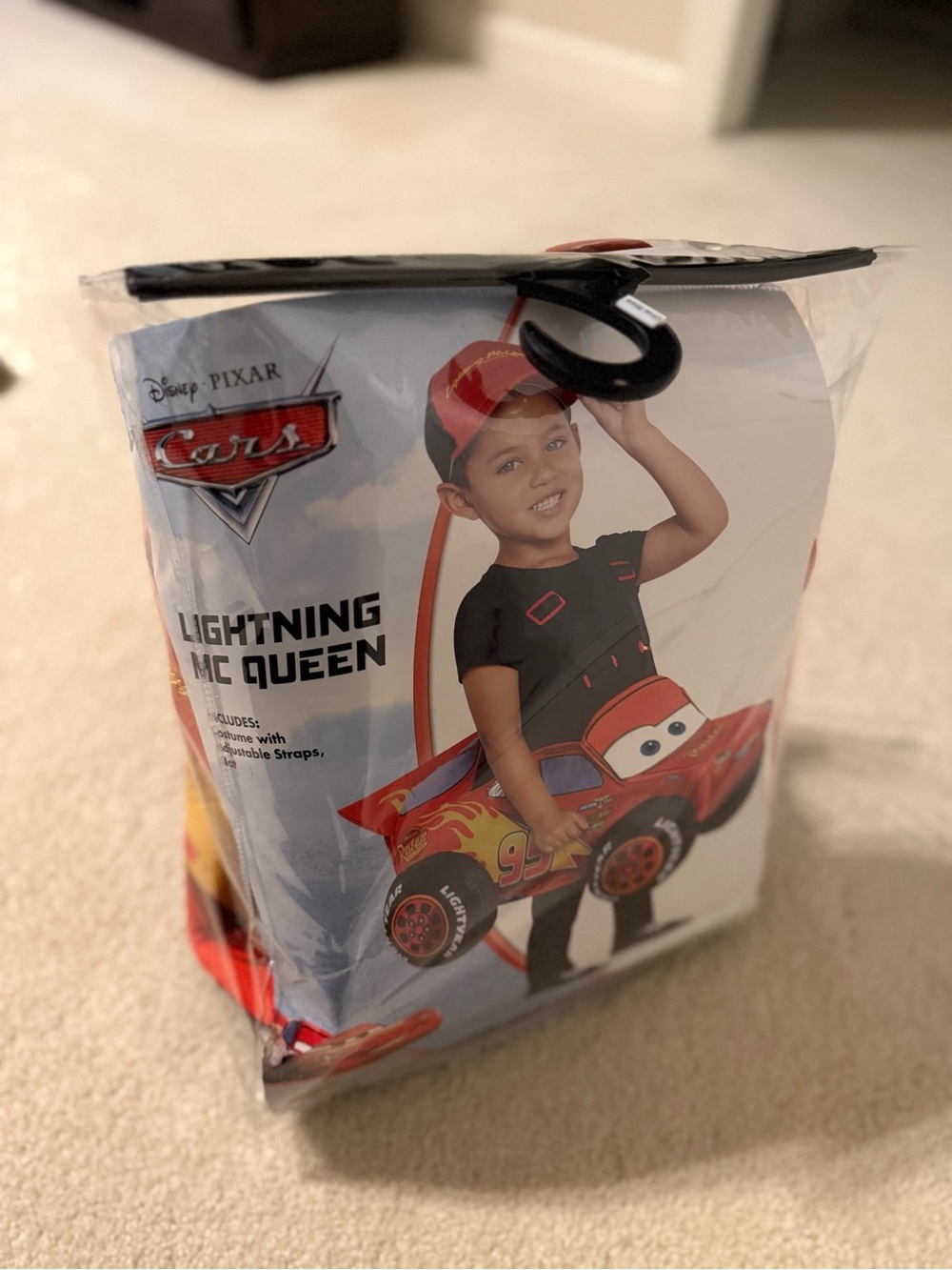 Spirit Disney Pixar Cars Lightning McQueen Red Costume